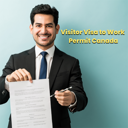 Visitor Visa to Work Permit Canada 100 VISA